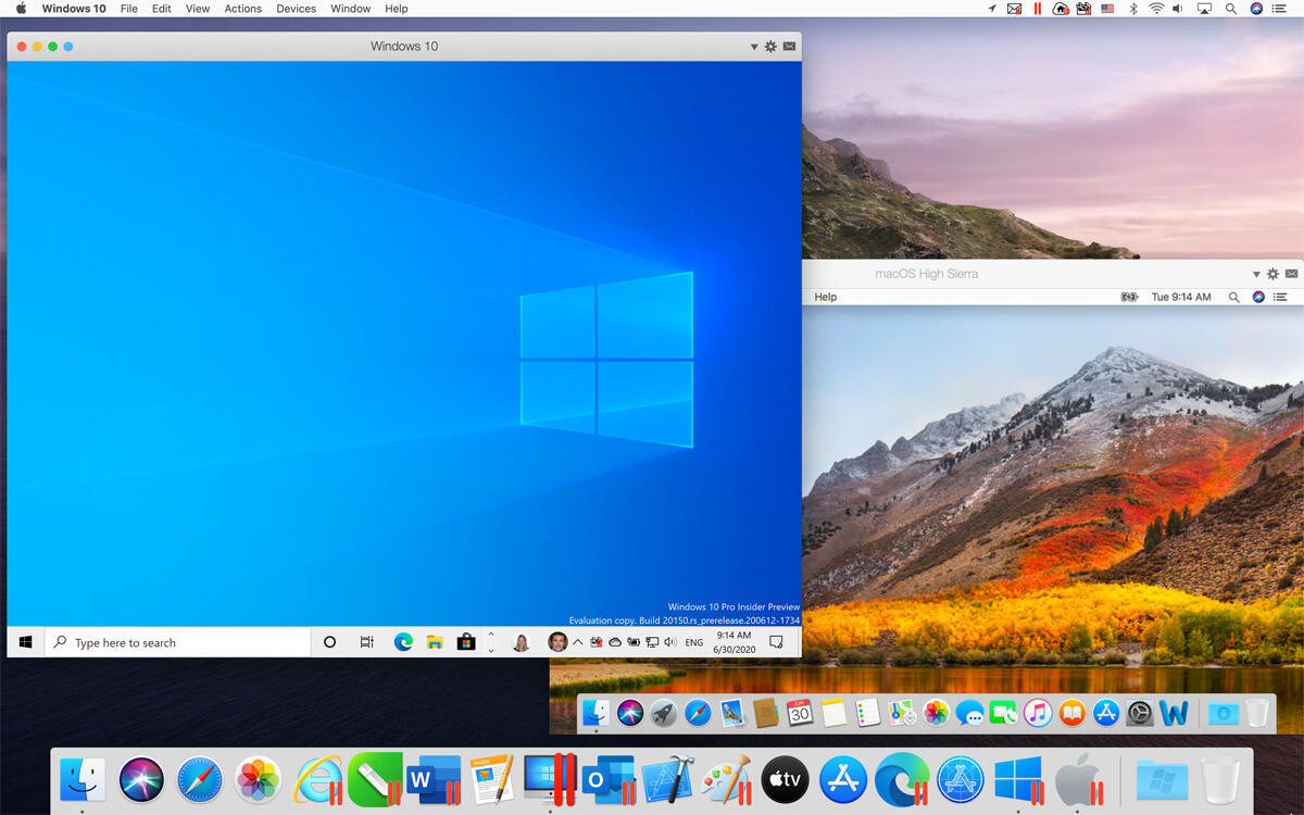 parallels for mac right click